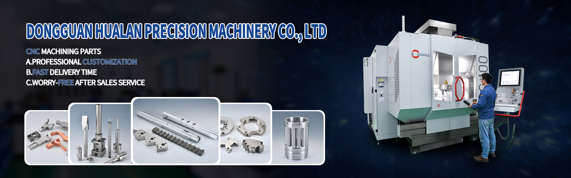 أجزاء التصنيع باستخدام الحاسب الآلي، تورينج و طحن، قطع الخط,Dongguan Hualan Precision Machinery Co., LTD
